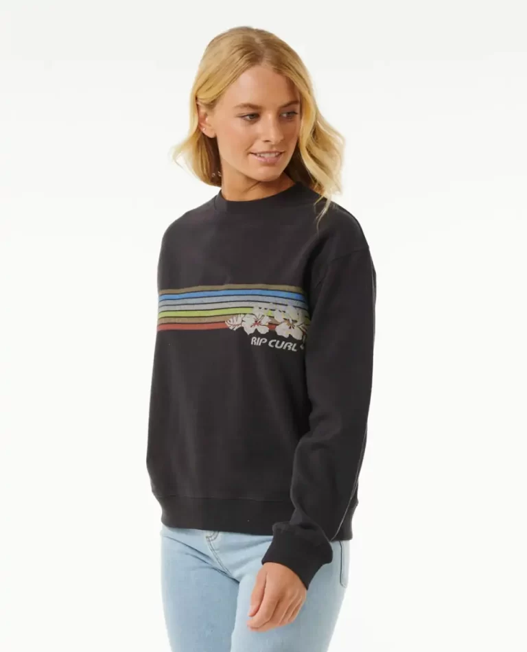 Hoodies & Fleece Rip Curl Women Hoffman Relaxed Crew - Image 2