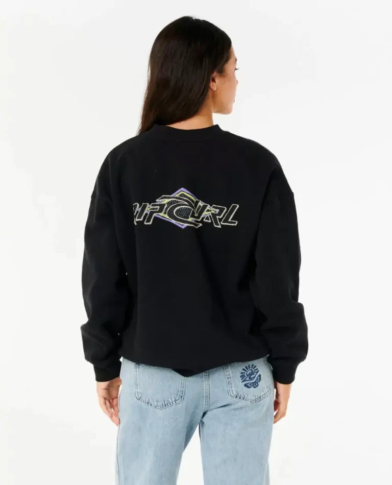 Hoodies & Fleece Rip Curl Women Neon Diamond Heritage Crew - Image 2