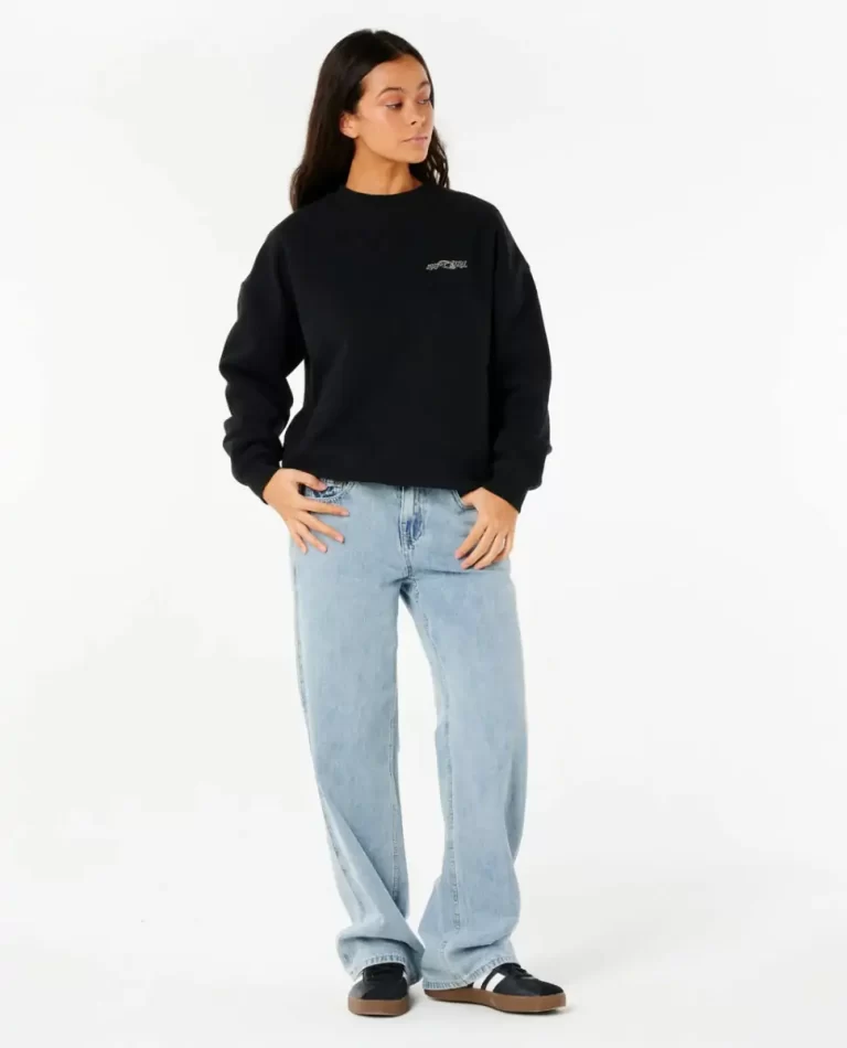 Hoodies & Fleece Rip Curl Women Neon Diamond Heritage Crew - Image 4