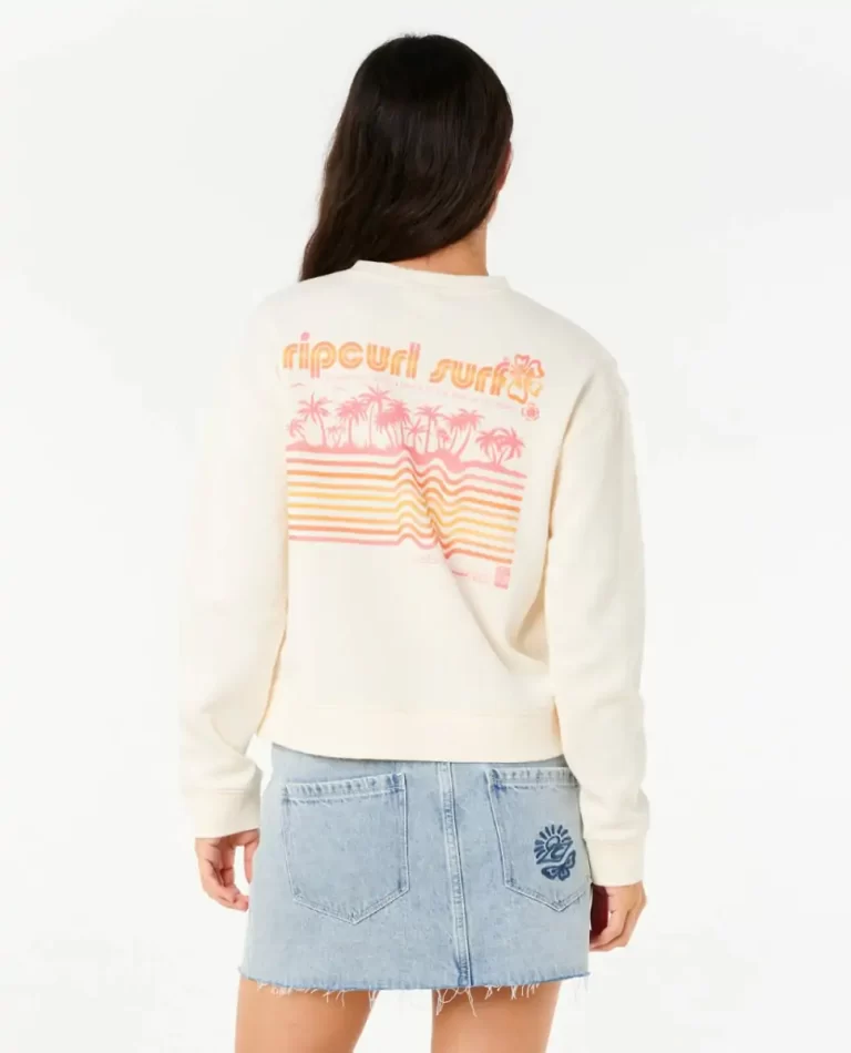 Hoodies & Fleece Women Neon Isles Relaxed Crew Rip Curl - Image 3