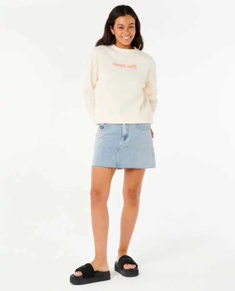 Hoodies & Fleece Women Neon Isles Relaxed Crew Rip Curl - Image 4