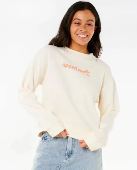 Hoodies & Fleece Women Neon Isles Relaxed Crew Rip Curl