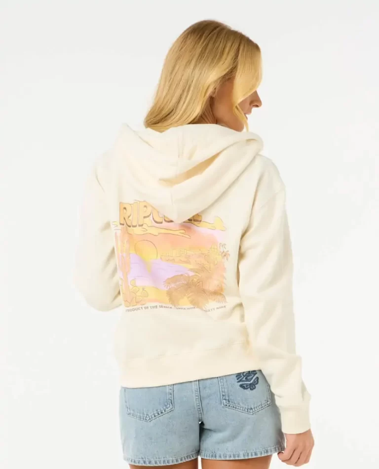 Hoodies & Fleece Women Rip Curl La Paloma Relaxed Zip Through