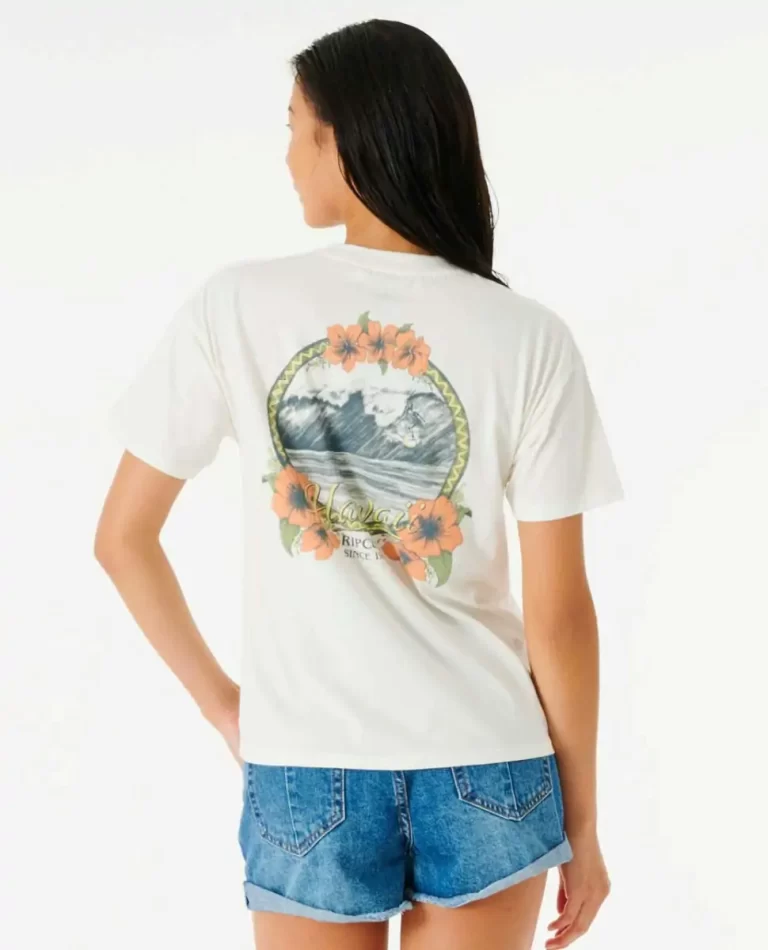 Hula Surfer Relaxed Tee Tees & Tanks Rip Curl Women - Image 3