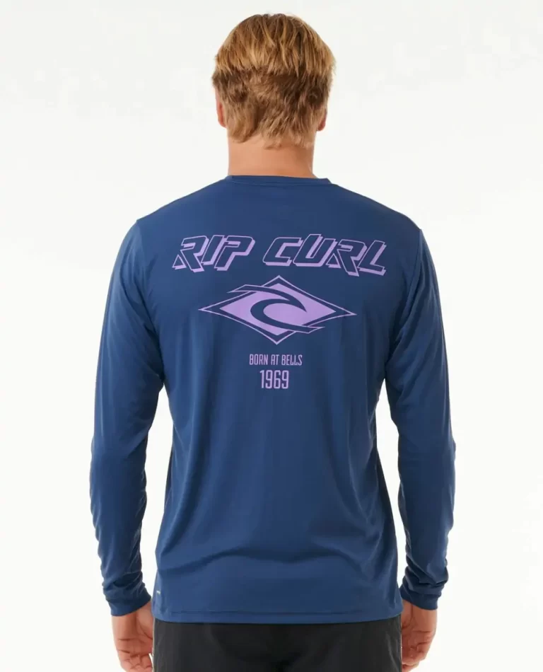 Icons Surflite Uv Long Sleeve Rash Guard Rip Curl Rash Guards Mens - Image 3