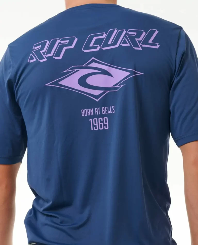 Icons Surflite Uv Short Sleeve Rash Guard Rip Curl Rash Guards Mens - Image 5