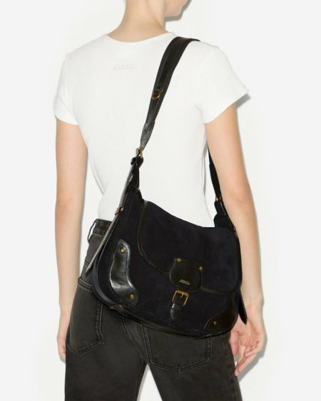 Isabel Marant Black Women Sierra Bag Crossbody Bags