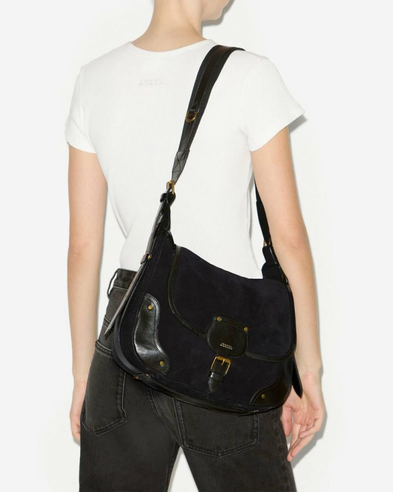 Isabel Marant Black Women Sierra Bag Crossbody Bags