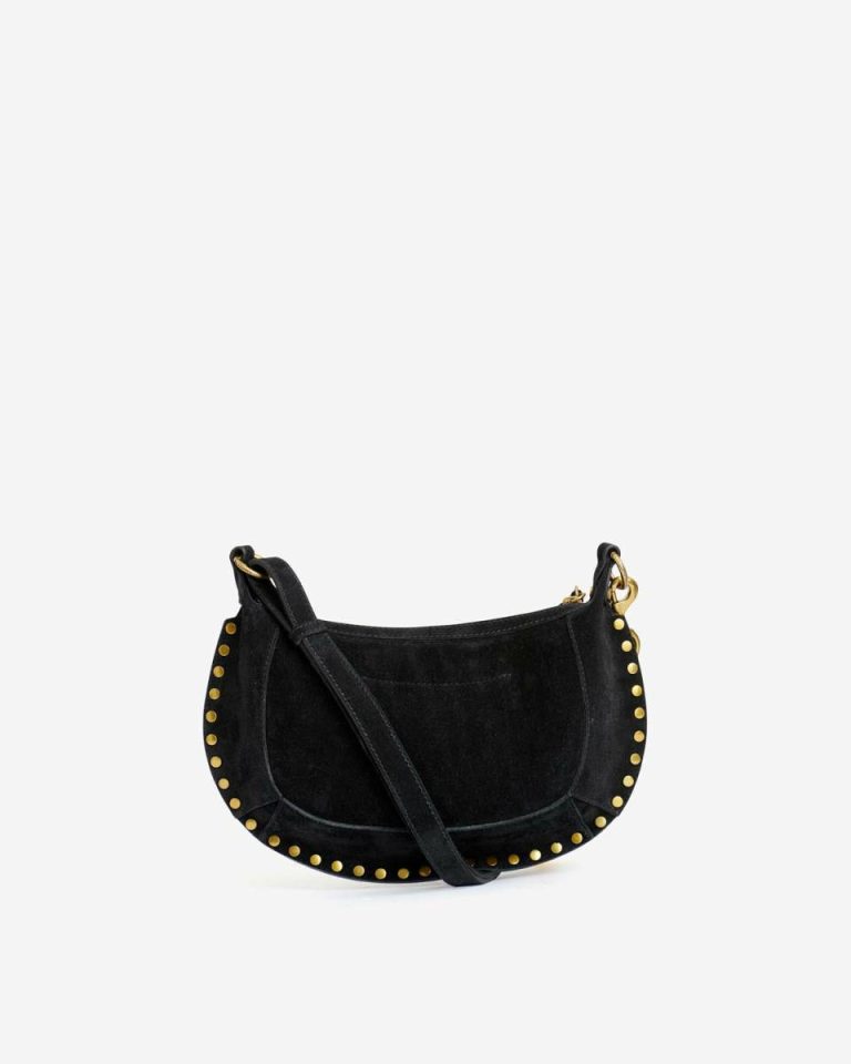 Isabel Marant Oskan Moon Bag Crossbody Bags Women Black - Image 2