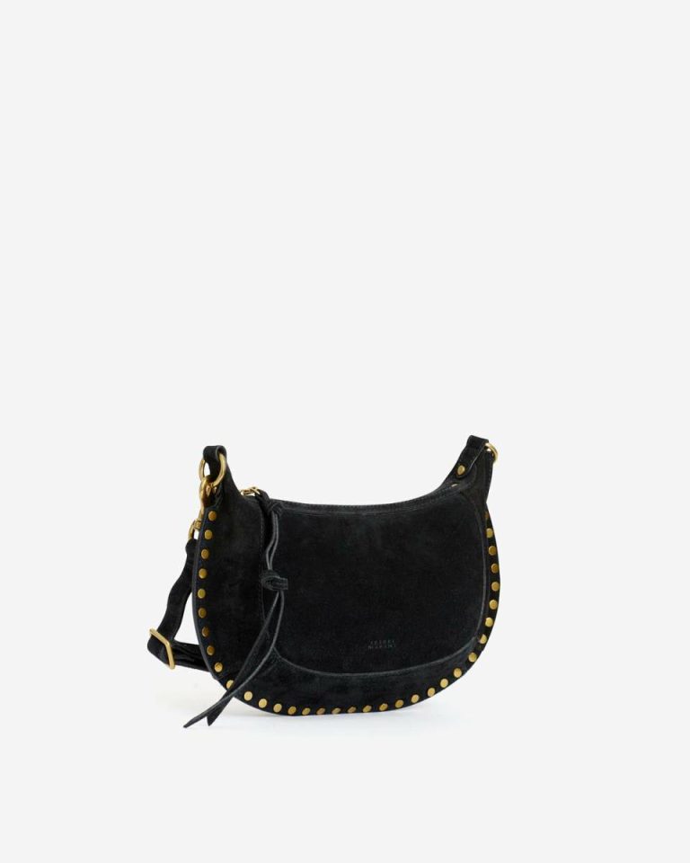 Isabel Marant Oskan Moon Bag Crossbody Bags Women Black