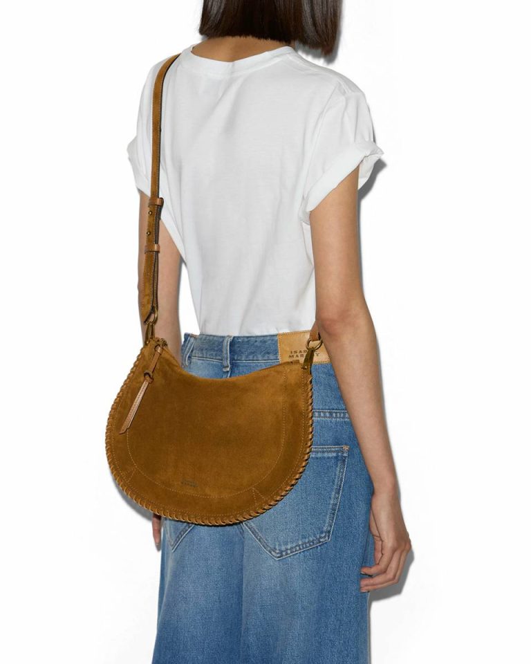 Isabel Marant Oskan Soft Zipped Bag Women Oskan Family Cognac - Image 3