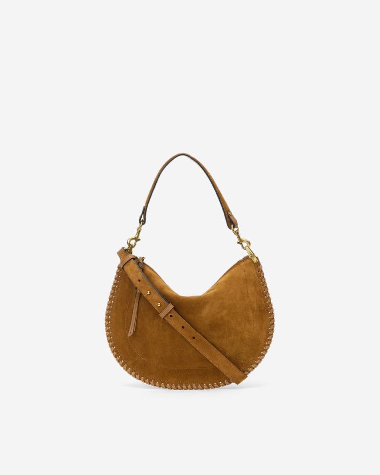 Isabel Marant Oskan Soft Zipped Bag Women Oskan Family Cognac - Image 4