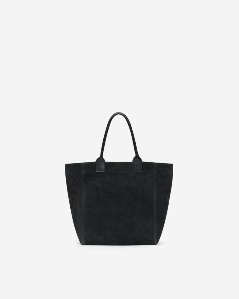 Isabel Marant Women Yenky Small Leather Bag Anthracite Tote Bags - Image 2