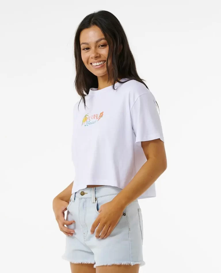 Island Crop Tee Rip Curl Tees & Tanks Women - Image 2