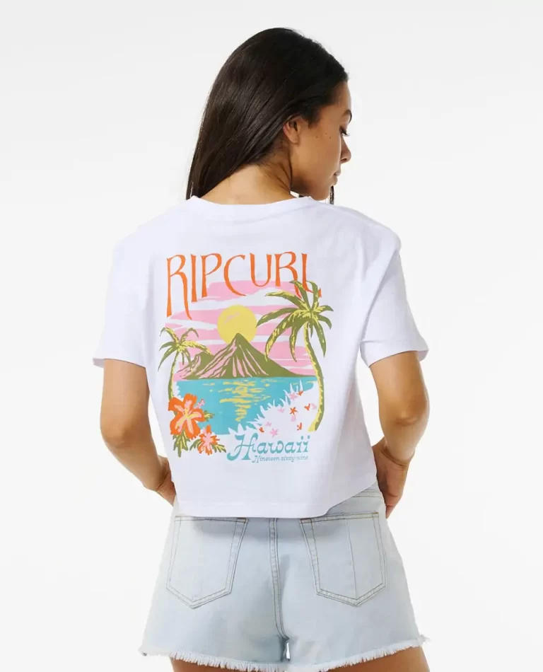 Island Crop Tee Rip Curl Tees & Tanks Women - Image 3