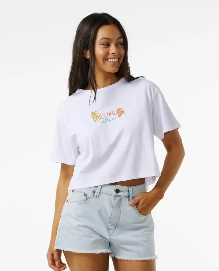 Island Crop Tee Rip Curl Tees & Tanks Women