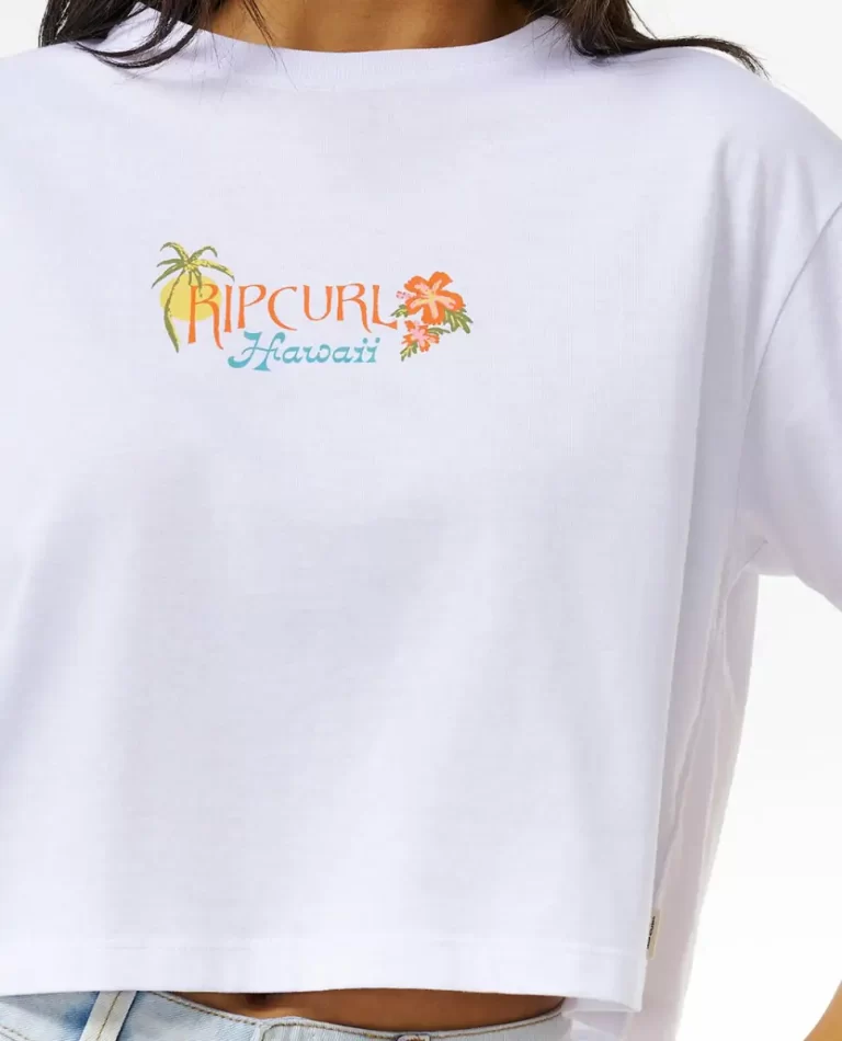 Island Crop Tee Rip Curl Tees & Tanks Women - Image 5