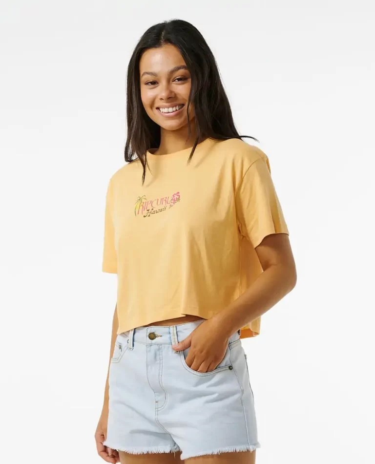 Island Crop Tee Rip Curl Women Tees & Tanks - Image 2