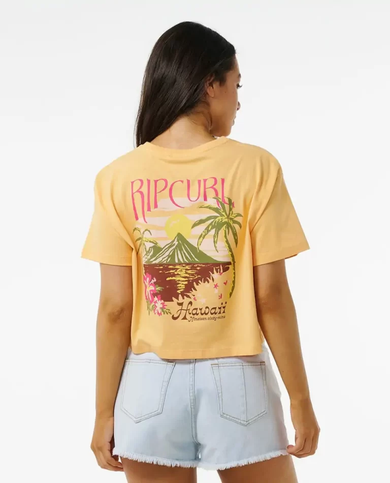 Island Crop Tee Rip Curl Women Tees & Tanks - Image 3