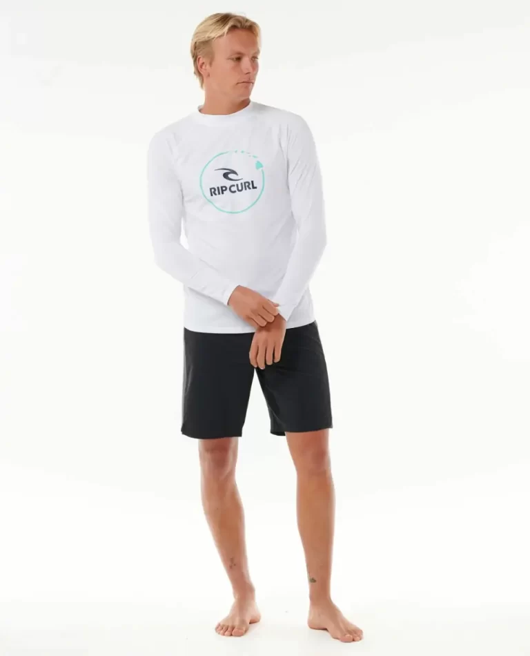 Island Vibe Upf50  Long Sleeve Rash Guard Mens Rip Curl Rash Guards - Image 4