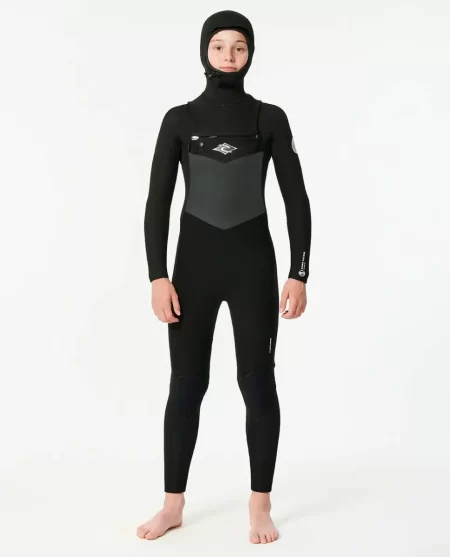 Junior Dawn Patrol 5/4 Chest Zip Fullsuit Wetsuit Kids Fullsuits Rip Curl