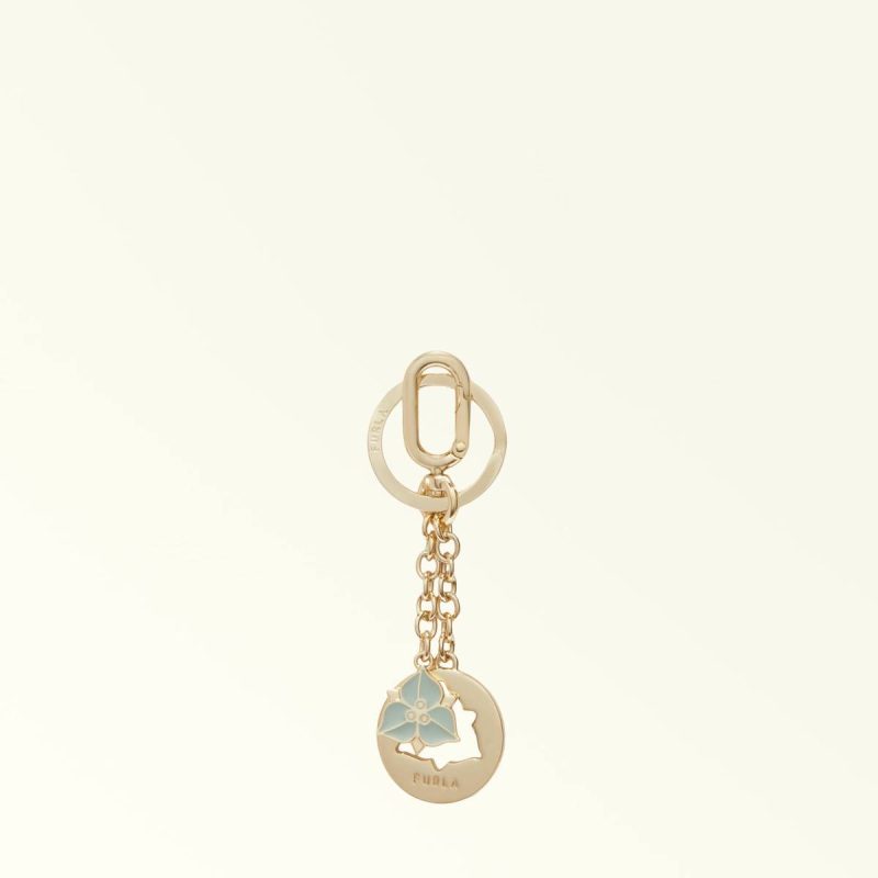 Keyrings Women Furla Crystal Keyring Rugiada