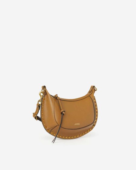 Khaki Oskan Moon Bag Crossbody Bags Women Isabel Marant