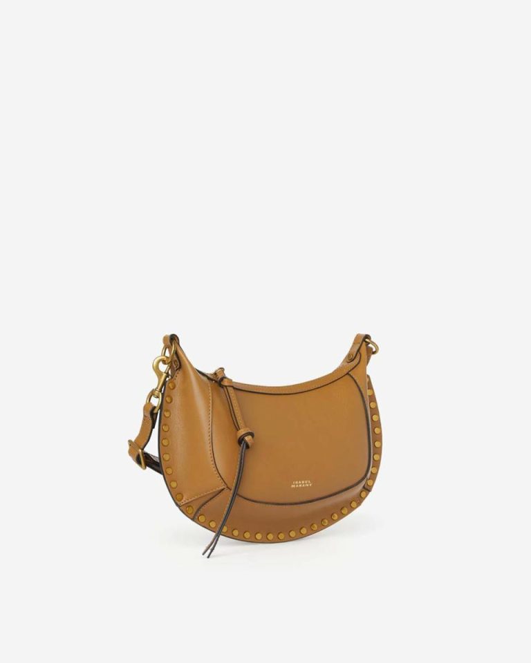 Khaki Oskan Moon Bag Crossbody Bags Women Isabel Marant