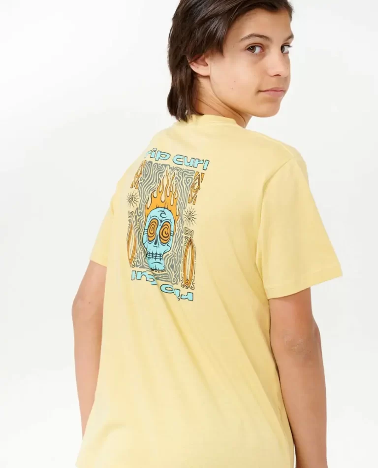 Kids Cosmic Skull Tee Rip Curl Tops & Tees