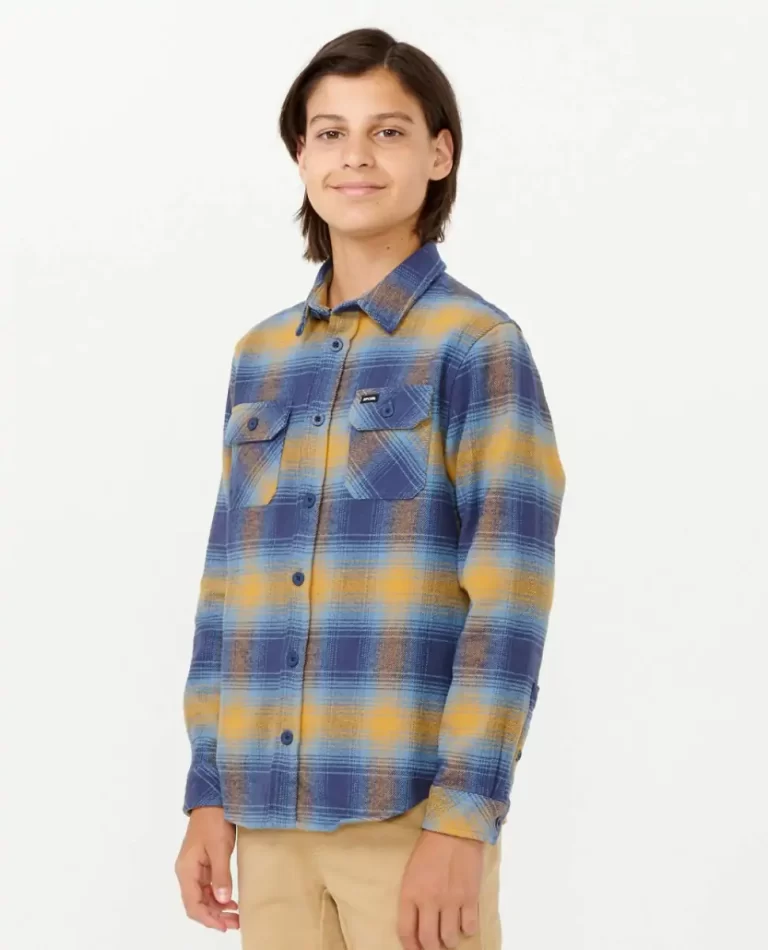 Kids Count Flannel Shirt Tops & Tees Rip Curl - Image 2