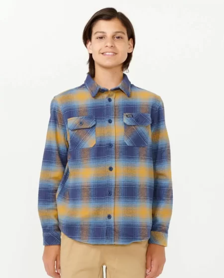 Kids Count Flannel Shirt Tops & Tees Rip Curl