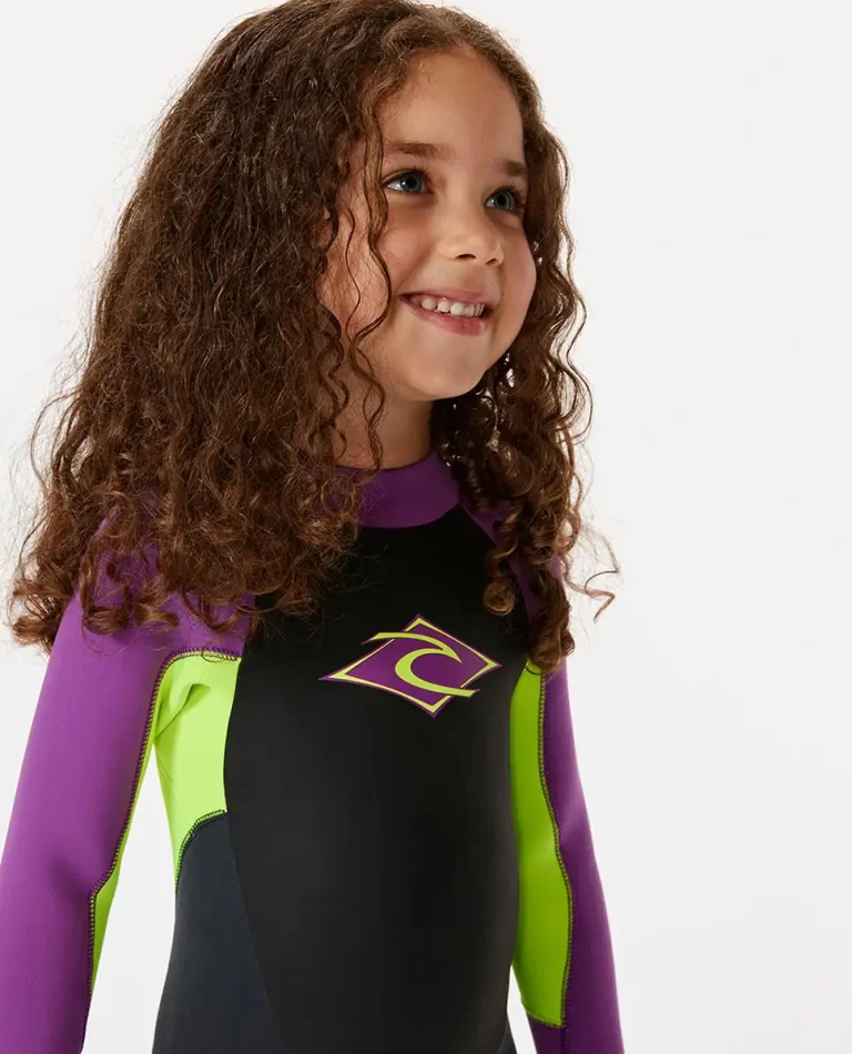 Kids Fullsuits Rip Curl Groms Omega 4/3 Back Zip Fullsuit Wetsuit - Image 3
