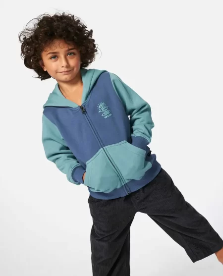 Kids Grom Energy Zip Through Hood Rip Curl Hoodies & Fleece