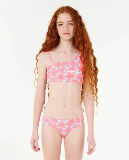 Kids Neon Isles Floral Bikini Swimwear Rip Curl