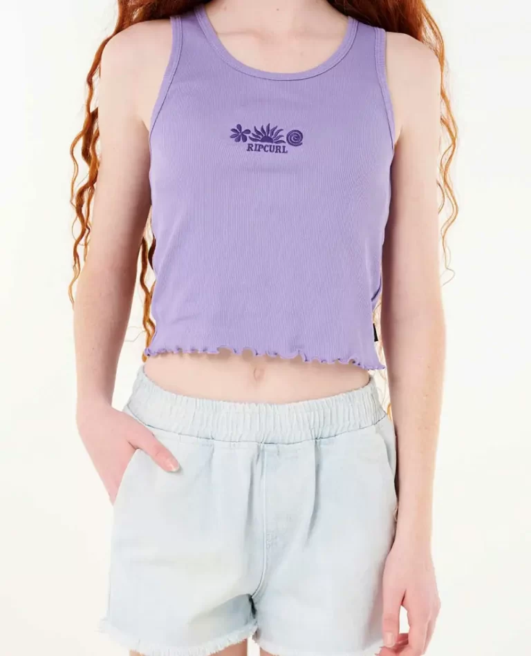 Kids Neon Isles Rib Tank Rip Curl Tops & Tees - Image 5
