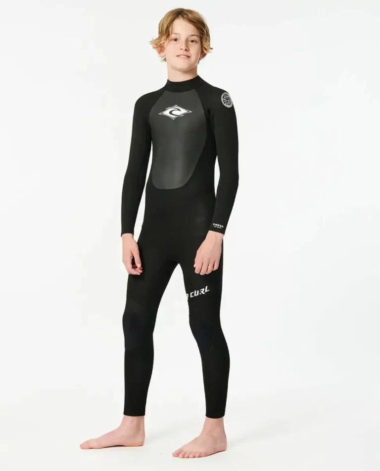 Kids Omega 4/3 Back Zip Fullsuit Wetsuit Rip Curl Kids Fullsuits - Image 2