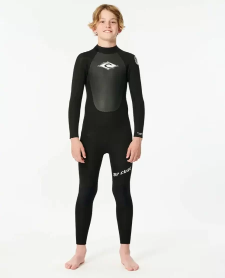 Kids Omega 4/3 Back Zip Fullsuit Wetsuit Rip Curl Kids Fullsuits