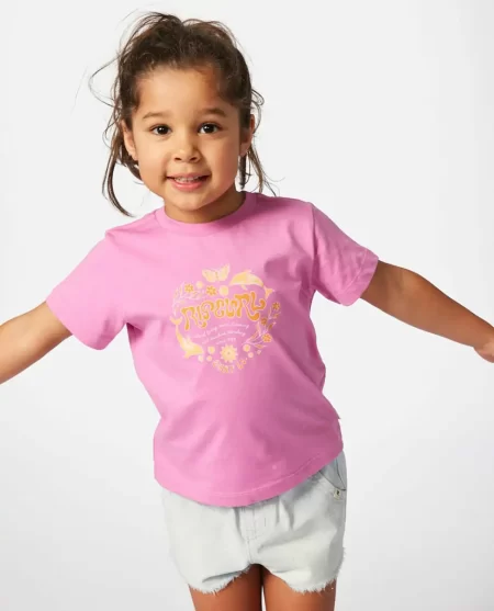 Kids Rainbow Logo Tee Rip Curl Tops & Tees