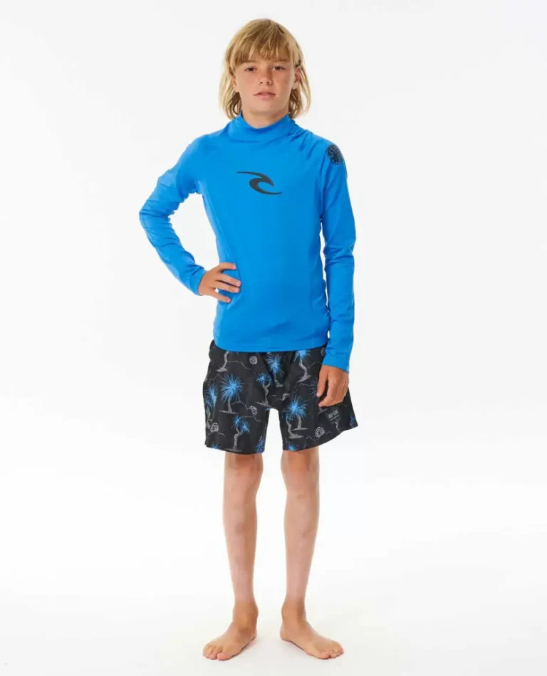 Kids Rash Guards & Vest Brand Wave Uv Long Sleeve Rash Guard Rip Curl - Image 4