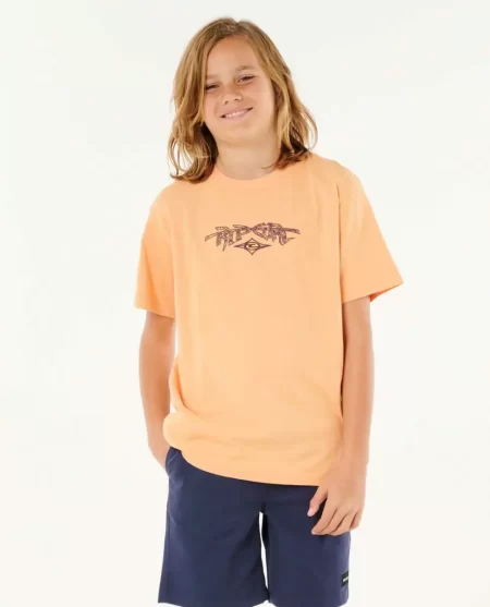 Kids Raw Energy Gnarly Tee Rip Curl Tops & Tees
