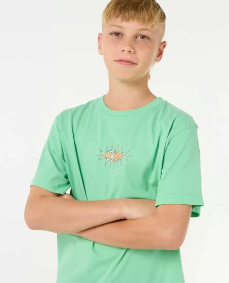 Kids Raw Energy Skull Tee Tops & Tees Rip Curl