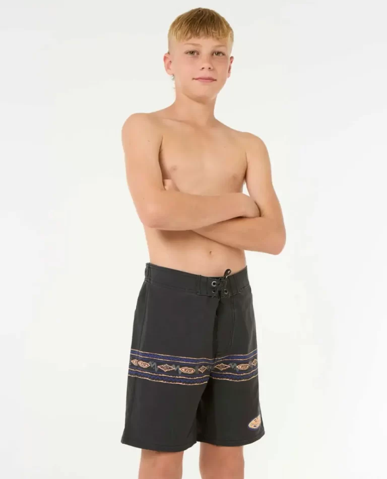 Kids Rip Curl Boardshorts Mirage Raw Energy Geo Boardshorts - Image 5