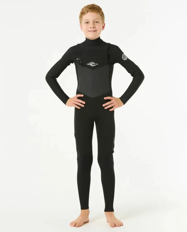 Kids Rip Curl Fullsuits Junior Dawn Patrol Chest Zip 4/3 Wetsuit - Image 4