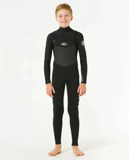 Kids Rip Curl Fullsuits Junior Dawn Patrol Chest Zip 4/3 Wetsuit
