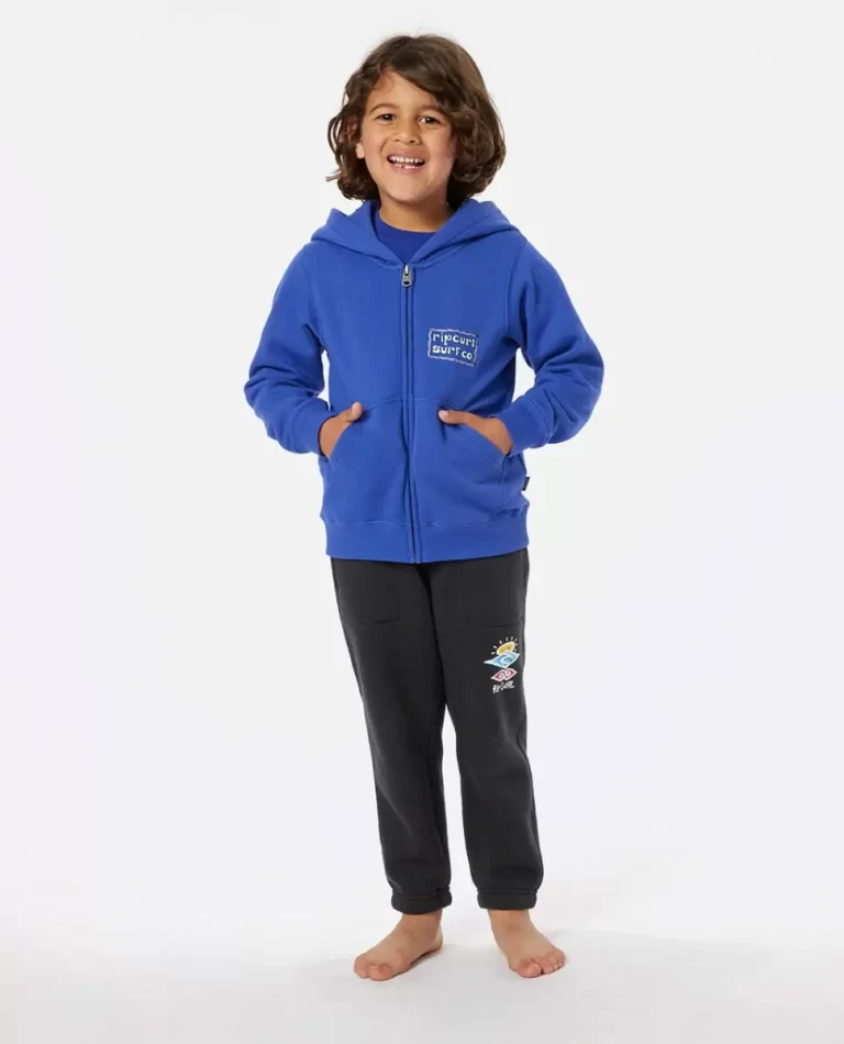 Kids Rip Curl Hoodies & Fleece Tube Town Zip Through Hood - Image 3
