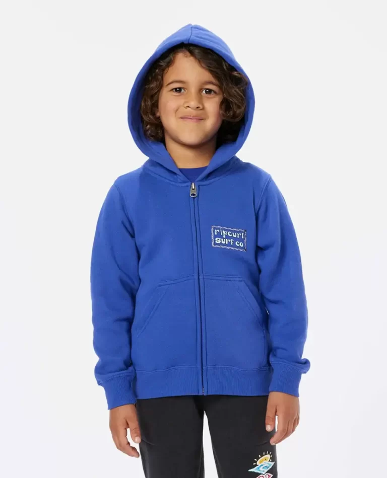 Kids Rip Curl Hoodies & Fleece Tube Town Zip Through Hood