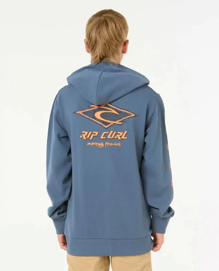 Kids Rip Curl Raw Energy Zip Through Hood Hoodies & Fleece - Image 3