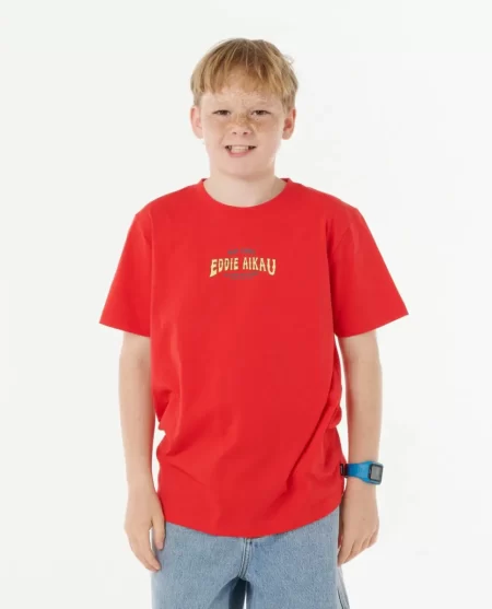 Kids Rip Curl Tops & Tees Eddie Would Go The Bay Tee (2
