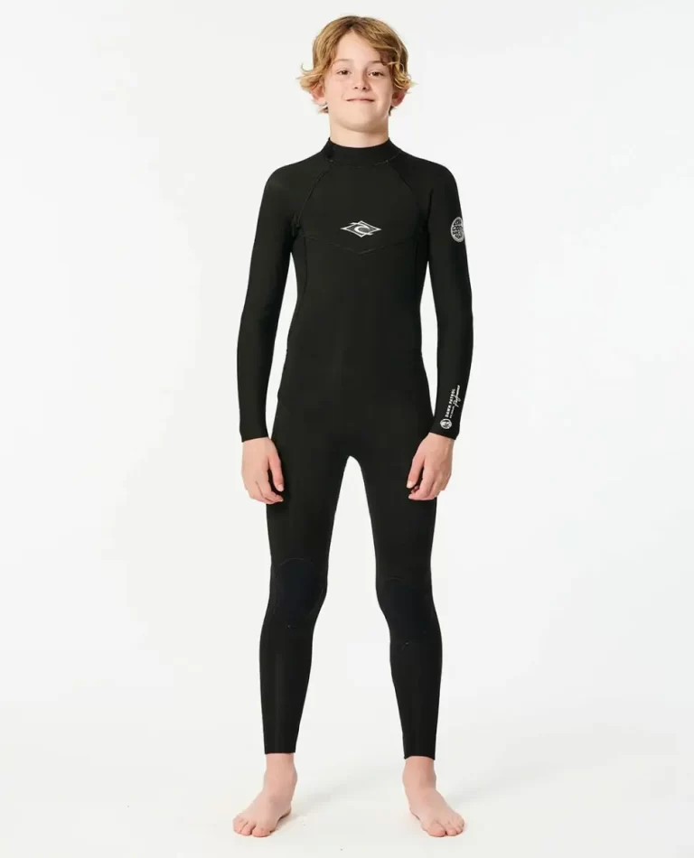 Kids Steamers Junior Dawn Patrol Back Zip 4/3 Fullsuit Wetsuit Rip Curl
