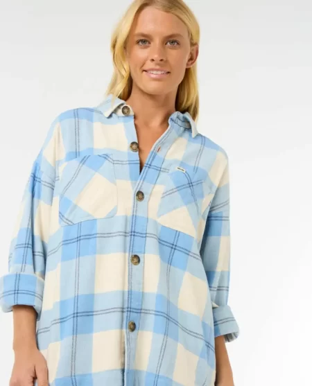 La Isla Flannel Shirt Women Shirts & Tops Rip Curl